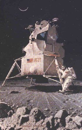 Man's First Step on the Moon